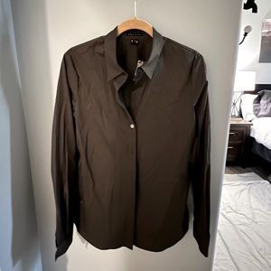 Theory Stretch Button Down - M